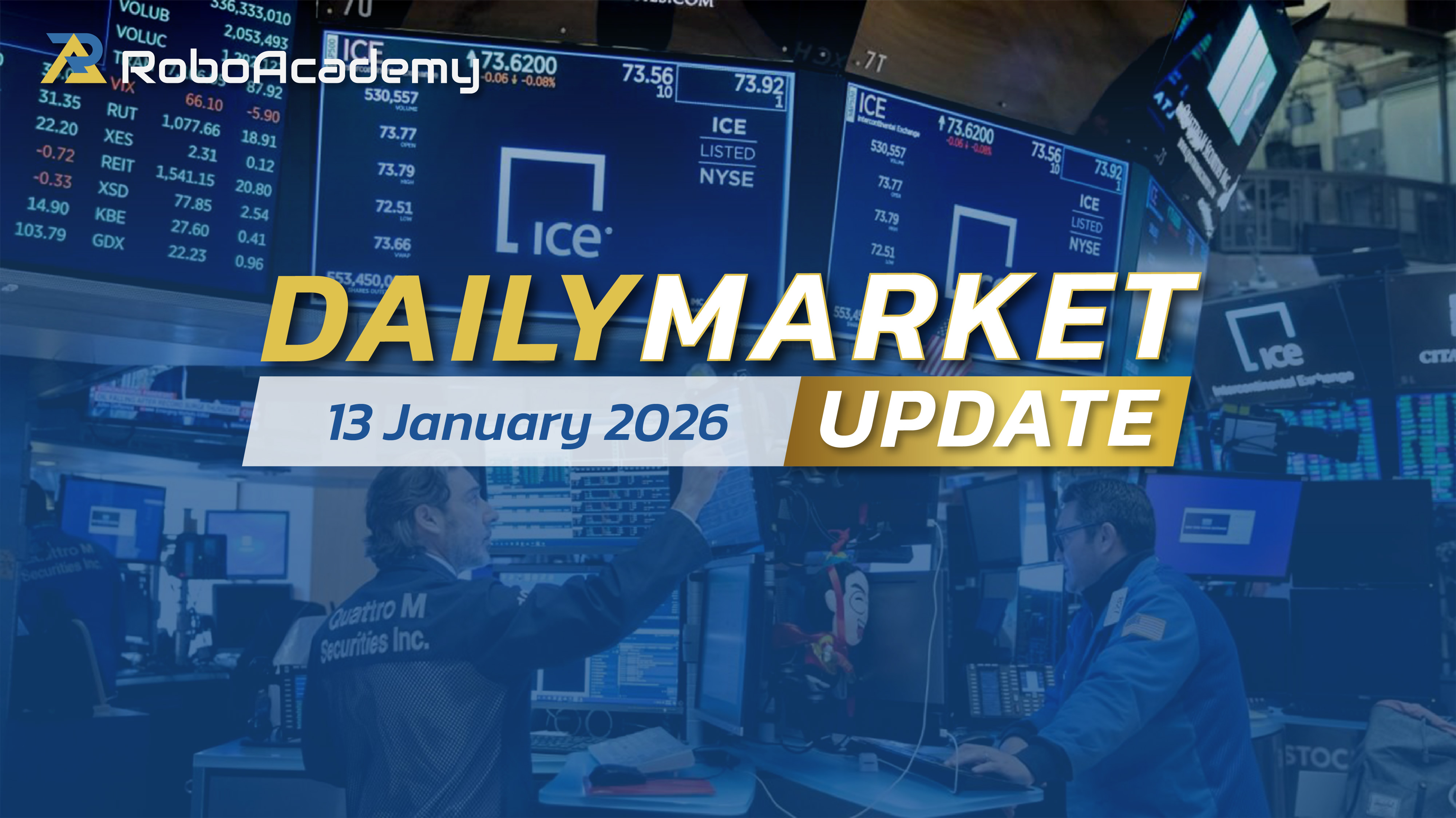 Daily Market Update 13 January 2026