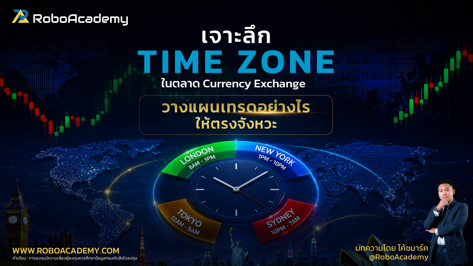 เจาะลึก Timezone ในตลาด Forex : วางแผนเทรดอย่างไรให้ตรงจังหวะ 