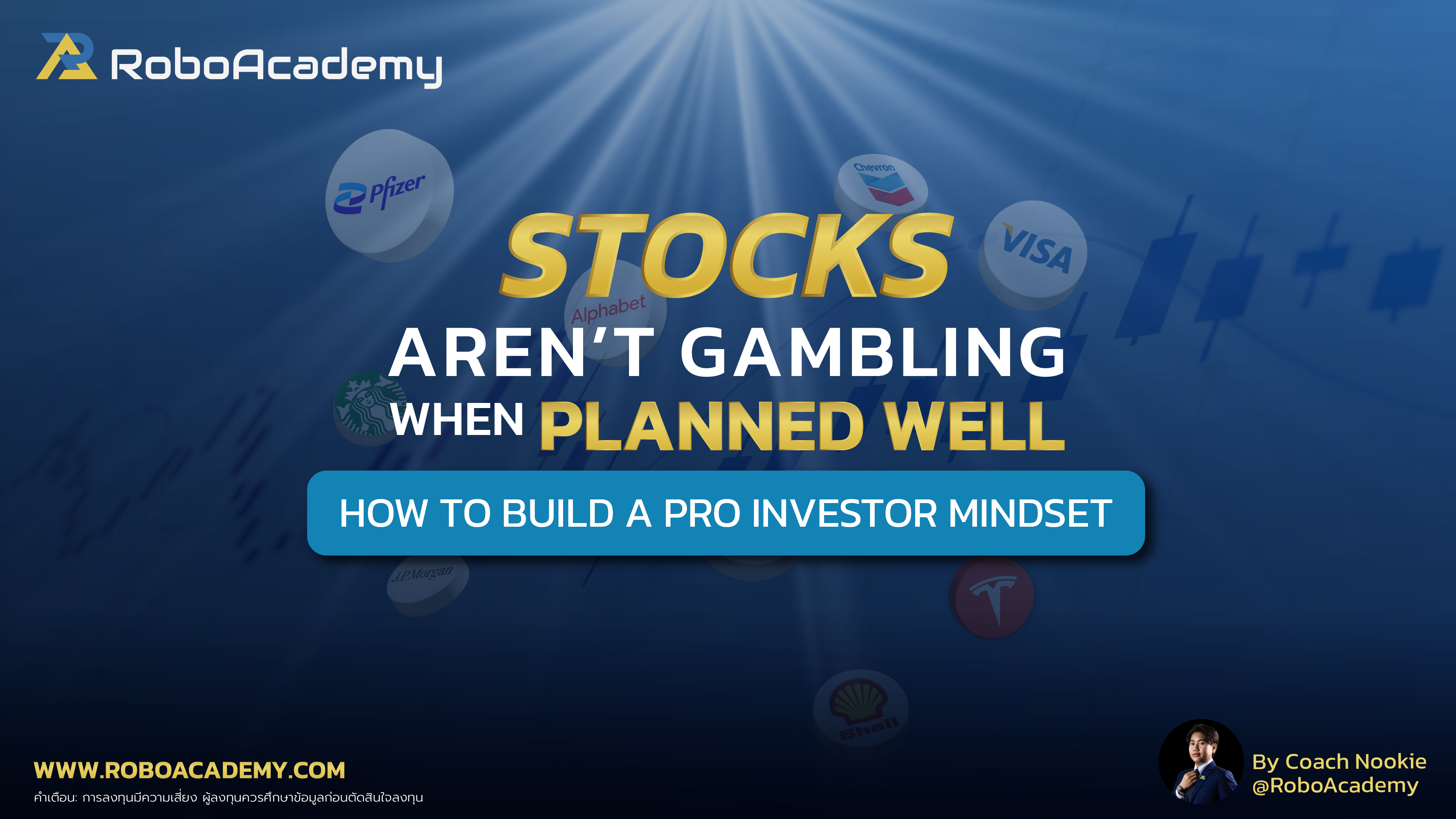 Stocks Aren’t Gambling When Planned Well : How to Build a Professional Investor Mindset